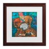 Trademark Fine Art - Jennifer Mccully Music Feeds The Soul - Guitar Matted Framed Art - 2 of 3