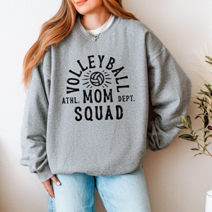 Simply Sage Market Volleyball Mom Squad Sweatshirt - 1 of 4