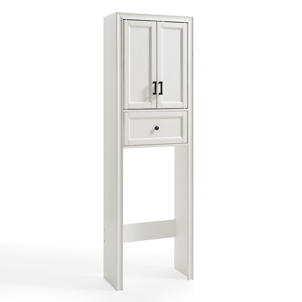 Photos - Wardrobe Crosley Tara Space Saver Cabinet Over The Toilet Etagere White  