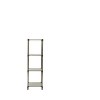 NicBex 4-Tier Storage Shelves,Heavy Duty Stainless steel Storage Shelving Unit for Kitchen,Living Room,Bedroom,Office,Outdoor,Modular Rack - 3 of 4