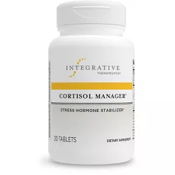 Integrative Therapeutics Cortisol Manager - with Ashwagandha, L-Theanine - Reduces Stress to Support Restful Sleep* - Supports Adrenal Health*