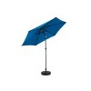 Aukfa 9FT Outdoor Patio Umbrella with Crank & Tilt - 6 Ribs Market Umbrella for Deck, Pool, Backyard ,Multicolor - 2 of 4