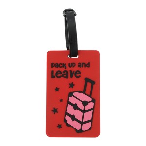 Unique Bargains Trolley Case Pattern Luggage Tag 1 Pc - 1 of 4