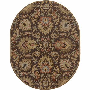 Hauteloom Chesterton 1028 Hand Tufted Brown Wool Rug - 1 of 4