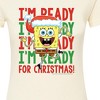 Women's - SpongeBob SquarePants - I'm Ready For Christmas Fitted Graphic T-Shirt - 2 of 4