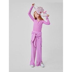 The Children's Place Girls Winter Warm Wide Leg Lounge Pants - 1 of 4