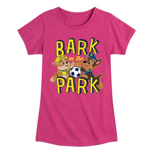 Girls' - Paw Patrol - Bark In The Park Fitted Short Sleeve Graphic T-Shirt - image 1 of 4