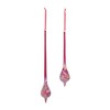 Melrose Irredescent Glass Drop Ornament (Set of 12) - 2 of 4