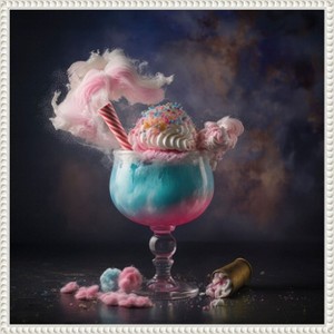 Amanti Art Fairy Fun Cocktail by Jake Fouracre Canvas Wall Art Print Framed - 1 of 4