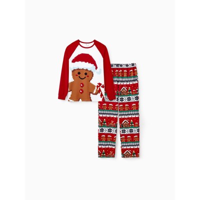 PATPAT Family Christmas Pjs Matching Sets Holiday Jammies Sleepwear Christmas Pajamas for Family Xmas Outfits with Socks