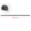 Unique Bargains 3 Section Rubber Windshield Wiper Blade Refills for Car 2 Pcs - 2 of 4