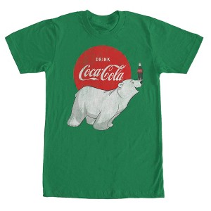 Men's Coca Cola Polar Bear T-Shirt - 1 of 4