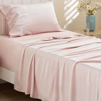 Bedsure | Rayon Derived from Bamboo Sheet Set Stay Cool & Comfy