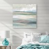 35" x 35" Terra Stratus by Nan Unframed Wall Canvas - Masterpiece Art Gallery: Modern Abstract Landscape, XL Artwork - 3 of 4