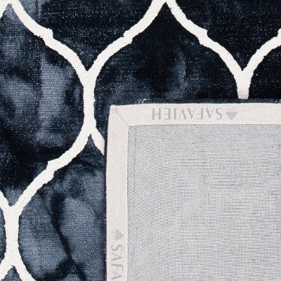 Graphite and Ivory Hand-Tufted Wool 4' x 6' Rug