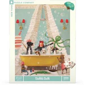 New York Puzzle Company Bubble Bath 1000 Piece Puzzle - 1 of 4