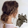 Unique Bargains Women's Elegant Butterfly Hair Clips 1.77"x1.50"x1.18" 3 Pcs - 2 of 3