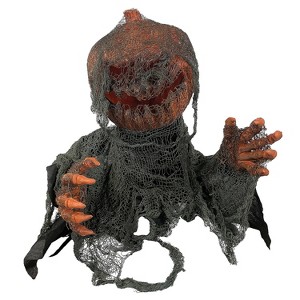 Animated Pumpkin Groundbreaker Yard Decoration - 1 of 1