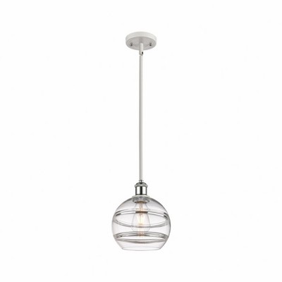 Rochester - 1 Light Stem Hung Mini Pendant In Industrial Style-9.88 Inches Tall and 8 Inches Wide
