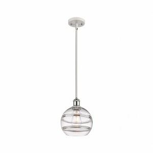 Rochester - 1 Light Stem Hung Mini Pendant In Industrial Style-9.88 Inches Tall and 8 Inches Wide - 1 of 1