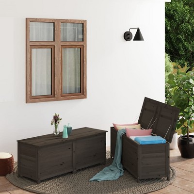 VidaXL Patio Cushion Box Anthracite 59.1
