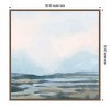 Amanti Art Blue Shoals I by June Erica Vess Framed Canvas Wall Art - 4 of 4