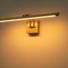 Rennnsan Vallith 23" W Hardwired Liner Industrial LED Dimmable Wall Sconce - 2 of 4