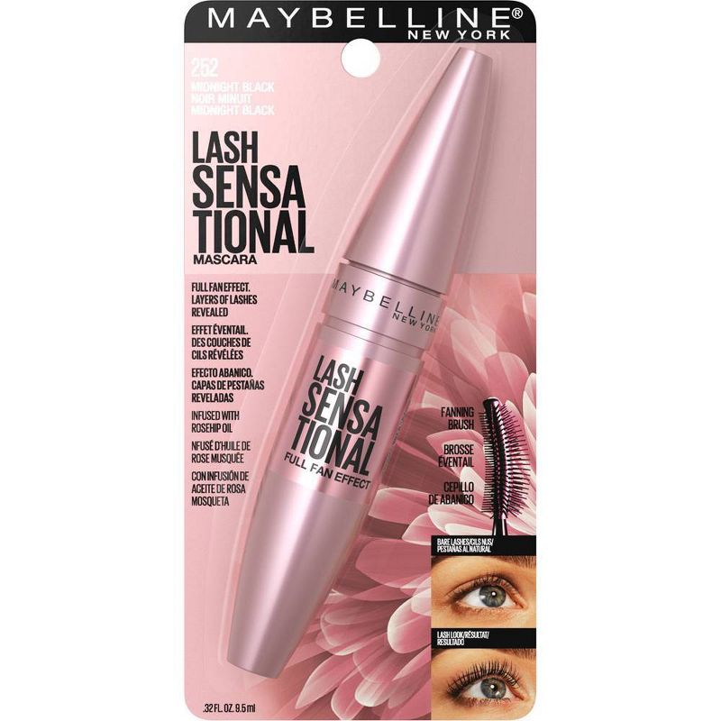 Maybelline Lash Sensational Lengthening Mascara - 0.32 fl oz, 3 of 20