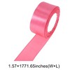 Unique Bargains Ribbons for Crafts Durable Wide Satin Grosgrain for Wreaths & Crafts 866.14"x1.57" 1 Pc - 3 of 4