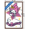 Trends International Hello Kitty and Friends: 21 Sports - My Melody Rhythmic Gymnastics Framed Wall Poster Prints - 3 of 4