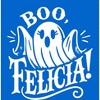 Boo Ghost Felicia Adult Crew Neck Short Sleeve Tee - 2 of 2