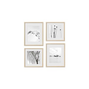 Haus and Hues Belford Gallery Wall Frame Set with Real Glass and Mat - 1 of 4