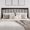 AFI Furnishings Mission King Headboard with Turbo Charger in Espresso - 4 of 4
