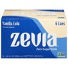 Zevia Vanilla Cola Zero Sugar Soda - Case of 4/6 pack, 12 oz - 2 of 4