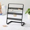 The Lakeside Collection Earrings Tabletop Stand 3 Tiers 7.75"W x 4"D x 6"H - 4 of 4
