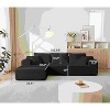 VASIP "104" Modern Cloud Sectional Sofa with L-Shape Chaise - Deep Seat, Soft Chenille Fabric, No Assembly, Space-Saving Living Room Couch - 3 of 4