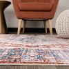 World Rug Gallery Transitional Distressed Machine Washable Area Rug - 3 of 4