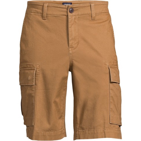 Lands' End Men's Comfort First Knockabout Traditional Fit Cargo Shorts ...