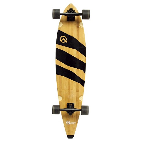 Antologi film brevpapir Quest 40" Bamboo Longboard Skateboard : Target