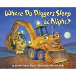 Where Do Diggers Sleep at Night? by Brianna Caplan Sayres (Board Book)