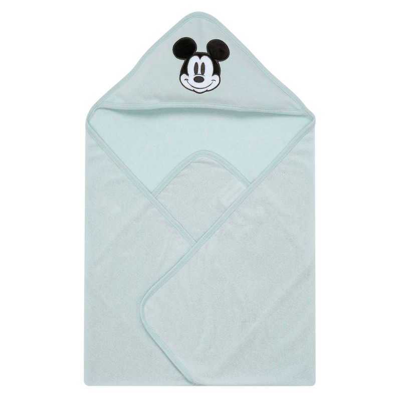 Lambs &#38; Ivy Disney Baby Classic Mickey Mouse Baby/Infant Hooded Towel, 3 of 6