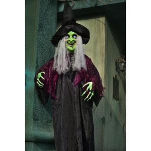 Nifti Nest 79-Inch Halloween Witch Animatronic - 1 of 4