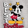 Boys' - Disney - Best Brother Graphic Long Sleeve Fleece Sweatshirt - 2 of 4