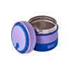 Built Wide Mouth Food Jar, 12oz Double-Wall Insulated Stainless Steel Container with Leak-Resistant Lid & Silicone Grip, Dishwasher-Safe (Purple) - 4 of 4