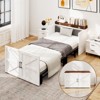 Docred Murphy Cabinet Bed Folding Bed Roll Away Beds with Mattresses Daybed Trundle Apartment Study Room Office Nap Space-Saving Bed for Adult Guest - 2 of 4