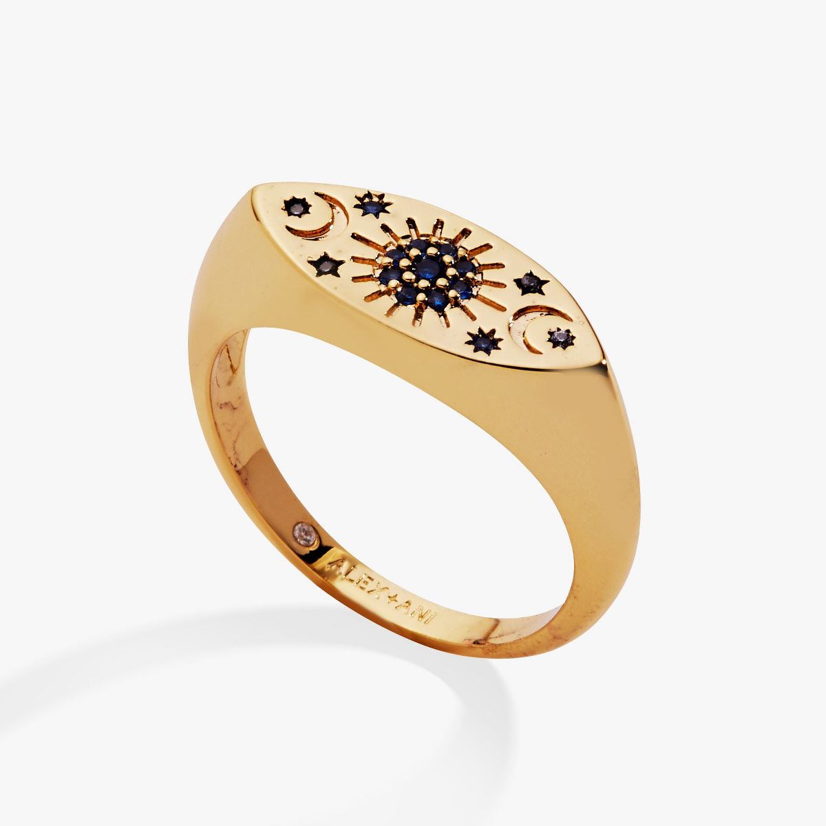 Alex and Ani Evil Eye Signet Ring