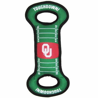 NCAA Oklahoma Sooners Football Field Dog Toy