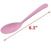 Unique Bargains Plastic Kitchen Restaurant Rice Soup Serving Spoon Scoop 16cm Length 10pcs - 2 of 4