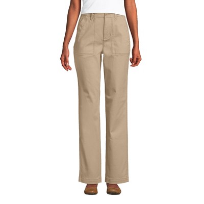 Lands' End Women's High Rise Chino Utility Pants