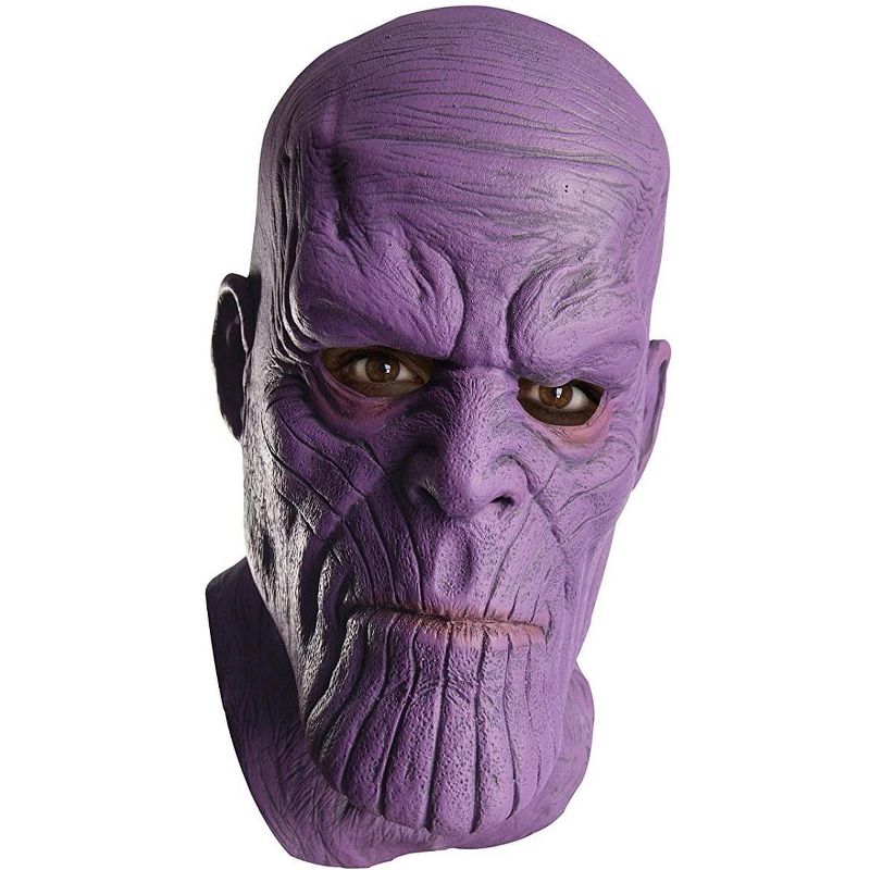 Rubie's Marvel Avengers: Infinity War Thanos Adult Overhead Latex Costume Mask, 1 of 2